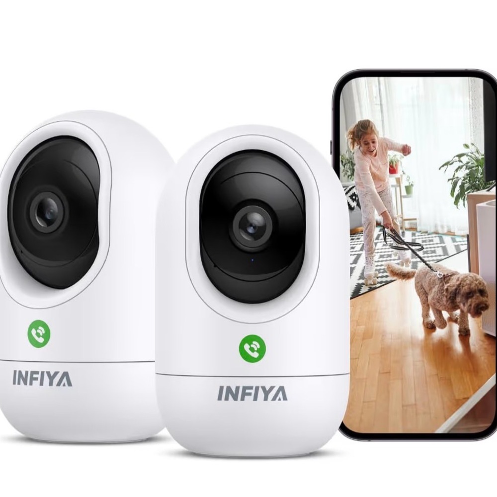 Infiyah White Security Cameras 023